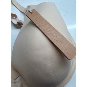 Skims Fits Everybody T‎ Shirt Bra Underwire Seamless Beige NWT 34DDD